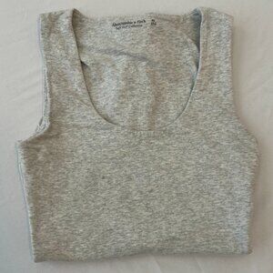 Abercrombie & Fitch SOFT A&F Tank Body Suit Light Grey